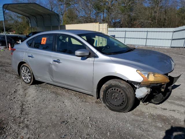 3N1AB7AP4FY267730 - 2015 NISSAN SENTRA S SILVER photo 4