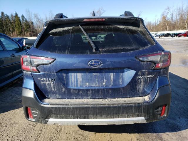 4S4BTAMC1N3192749 - 2022 SUBARU OUTBACK LIMITED BLUE photo 6