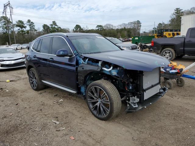 5UX43DP0XR9U81193 - 2024 BMW X3 SDRIVE30I BLUE photo 4