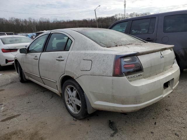 4A3AB76S84E122112 - 2004 MITSUBISHI GALANT GTS WHITE photo 2