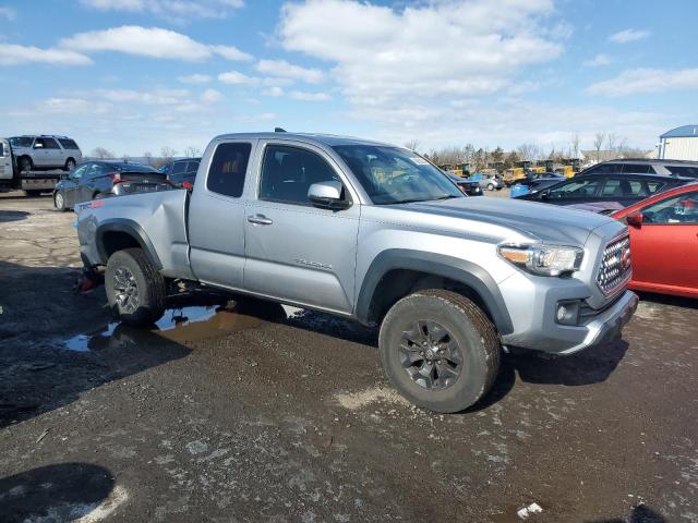 5TFSZ5AN0KX188633 - 2019 TOYOTA TACOMA ACCESS CAB SILVER photo 4