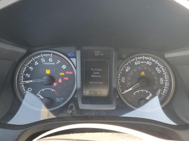 5TFSZ5AN0KX188633 - 2019 TOYOTA TACOMA ACCESS CAB ვერცხლისფერი ფოტო 9