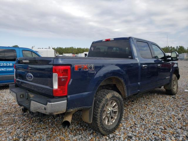 1FT7W2BT5JEB47130 - 2018 FORD F250 SUPER DUTY BLUE photo 4