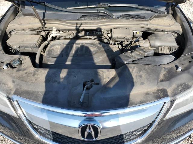 5FRYD4H91GB011987 - 2016 ACURA MDX ADVANCE BLACK photo 12