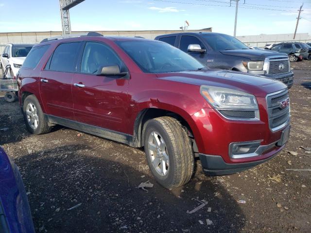 1GKKRNED1FJ259871 - 2015 GMC ACADIA SLE RED photo 4