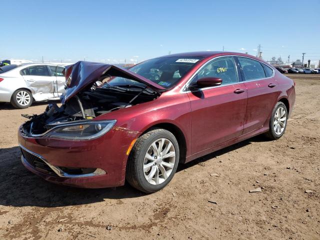 1C3CCCCB9GN172502 - 2016 CHRYSLER 200 C MAROON photo 1