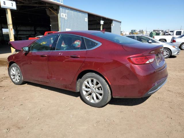 1C3CCCCB9GN172502 - 2016 CHRYSLER 200 C MAROON photo 2