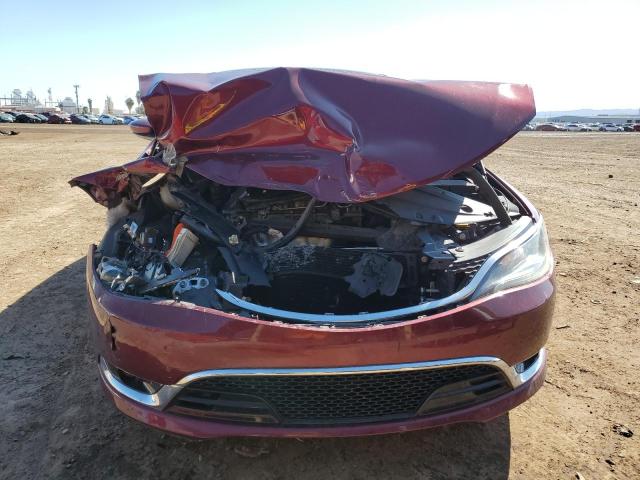 1C3CCCCB9GN172502 - 2016 CHRYSLER 200 C MAROON photo 5