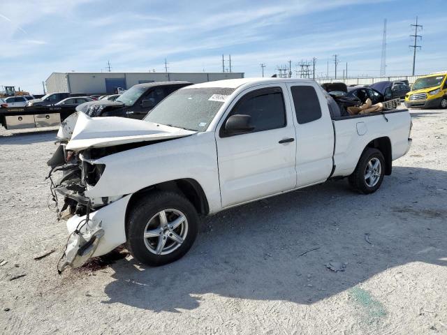 5TFTX4CN8EX046911 - 2014 TOYOTA TACOMA ACCESS CAB WHITE photo 1