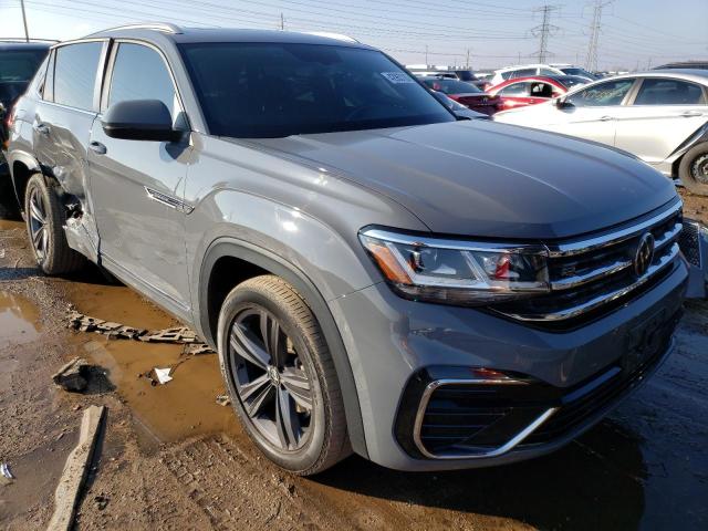 1V2RE2CA6MC218116 - 2021 VOLKSWAGEN ATLAS CROS SE ნაცრისფერი ფოტო 4