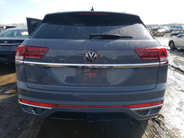 1V2RE2CA6MC218116 - 2021 VOLKSWAGEN ATLAS CROS SE GRAY photo 6