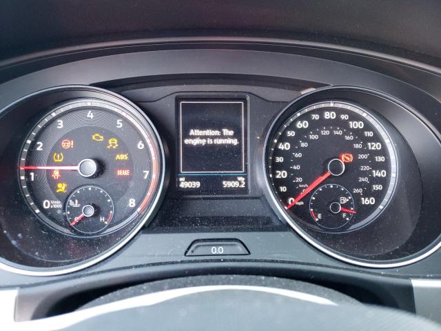 1V2RE2CA6MC218116 - 2021 VOLKSWAGEN ATLAS CROS SE ნაცრისფერი ფოტო 9