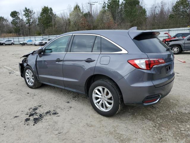 5J8TB4H54JL014533 - 2018 ACURA RDX TECHNOLOGY GRAY photo 2