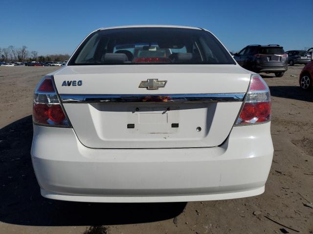 KL1TD56617B093918 - 2007 CHEVROLET AVEO BASE WHITE photo 6