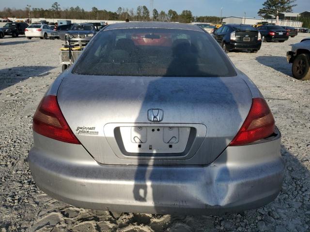 1HGCM72395A005525 - 2005 HONDA ACCORD LX SILVER photo 6