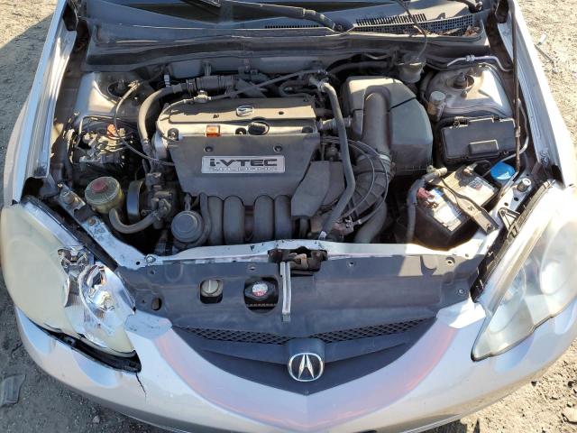 JH4DC53823C000719 - 2003 ACURA RSX SILVER photo 11