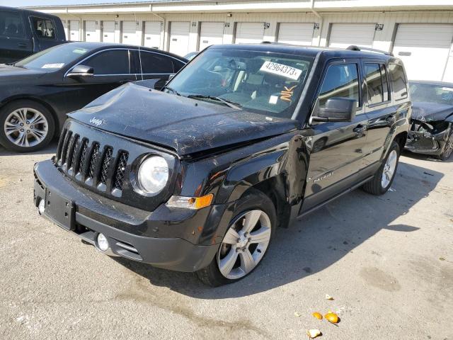 1C4NJPCB2ED539969 - 2014 JEEP PATRIOT LIMITED BLACK photo 1