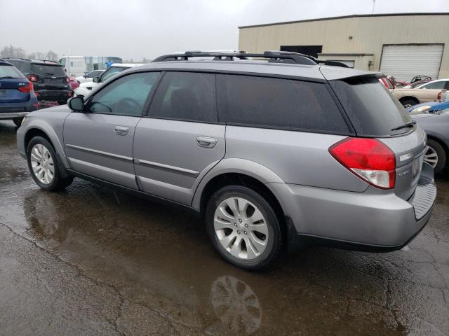 4S4BP66C397314928 - 2009 SUBARU OUTBACK 2.5I LIMITED GRAY photo 2