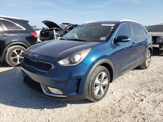 KNDCC3LC6J5109112 - 2018 KIA NIRO EX BLUE photo 1