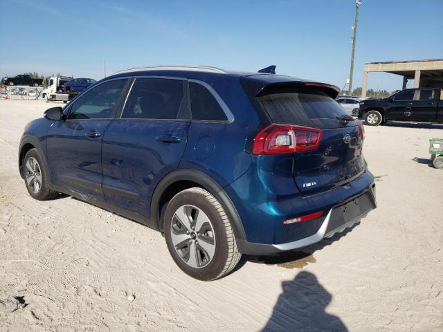 KNDCC3LC6J5109112 - 2018 KIA NIRO EX BLUE photo 2