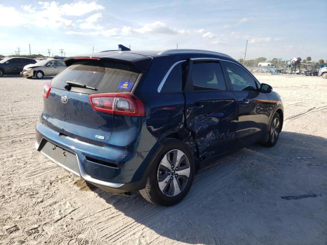 KNDCC3LC6J5109112 - 2018 KIA NIRO EX BLUE photo 3