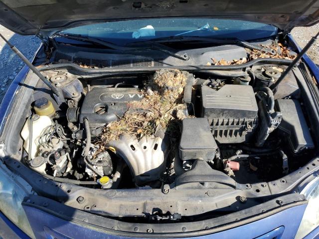 4T1BE46K17U028835 - 2007 TOYOTA CAMRY CE BLUE photo 11