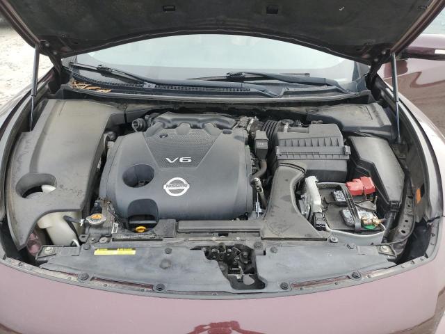 1N4AA5AP4EC488567 - 2014 NISSAN MAXIMA S BURGUNDY photo 11