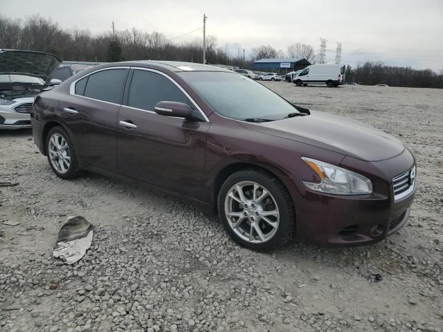 1N4AA5AP4EC488567 - 2014 NISSAN MAXIMA S BURGUNDY photo 4