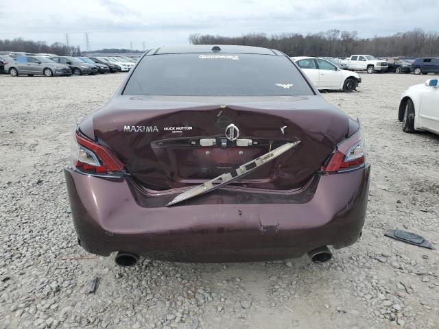 1N4AA5AP4EC488567 - 2014 NISSAN MAXIMA S BURGUNDY photo 6