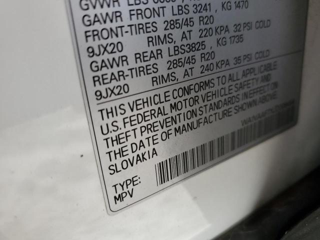 WA1VAAF7XJD006454 - 2018 AUDI Q7 PRESTIGE WHITE photo 14