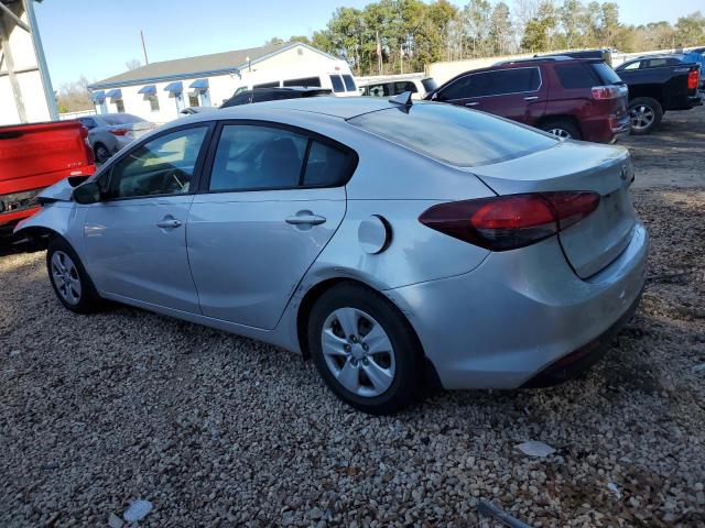 3KPFK4A77HE115057 - 2017 KIA FORTE LX SILVER photo 2