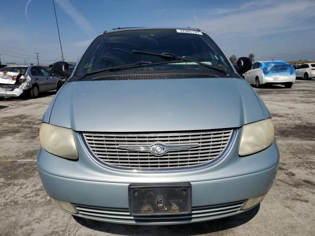 2C8GP54L61R309750 - 2001 CHRYSLER TOWN & COU LXI BLUE photo 5