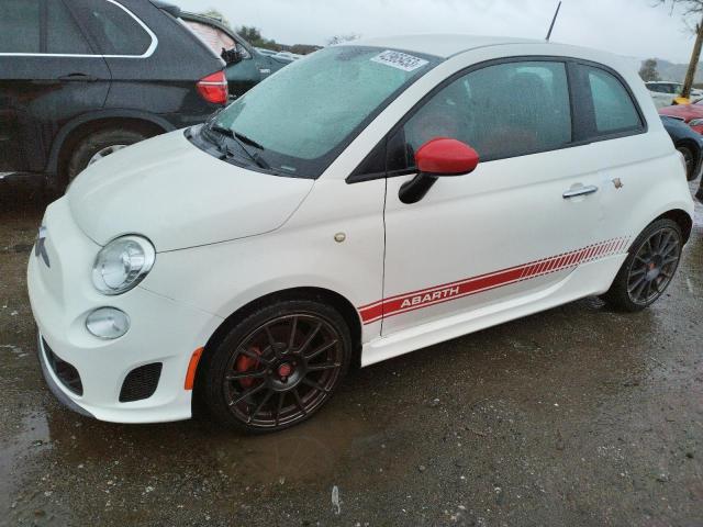 3C3CFFFHXCT330431 - 2012 FIAT 500 ABARTH WHITE photo 1