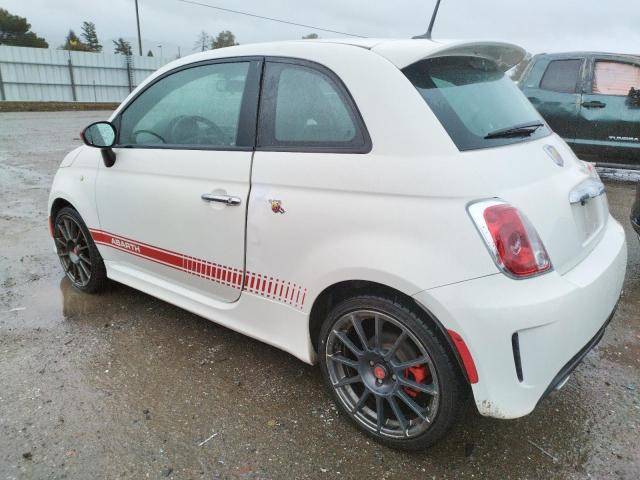 3C3CFFFHXCT330431 - 2012 FIAT 500 ABARTH WHITE photo 2