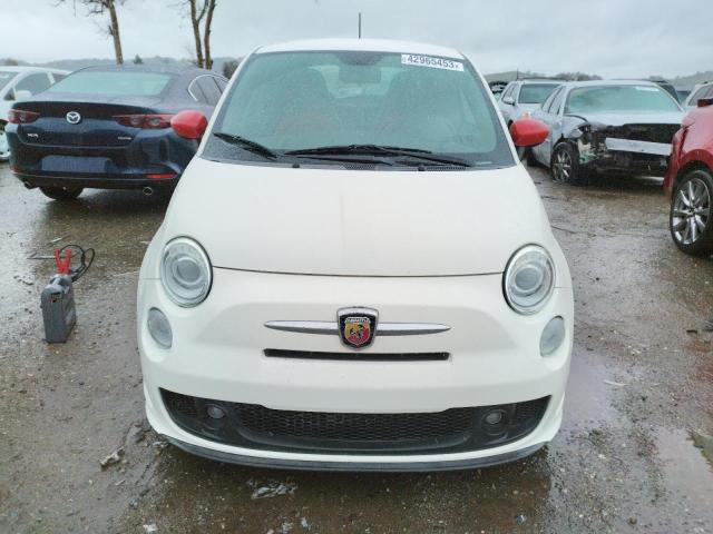 3C3CFFFHXCT330431 - 2012 FIAT 500 ABARTH WHITE photo 5