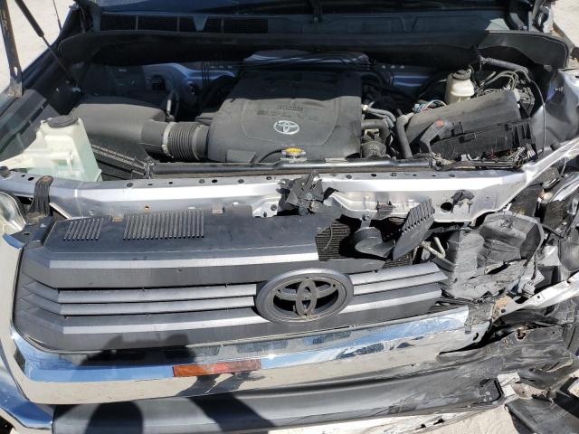 5TFRY5F16EX152375 - 2014 TOYOTA TUNDRA DOUBLE CAB SR/SR5 SILVER photo 11