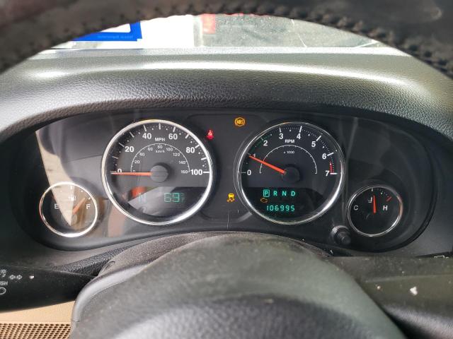 1C4BJWEG2DL625955 - 2013 JEEP WRANGLER U SAHARA YELLOW photo 9