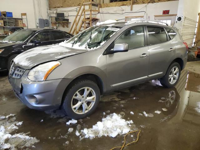 JN8AS5MVXBW677112 - 2011 NISSAN ROGUE S GRAY photo 1