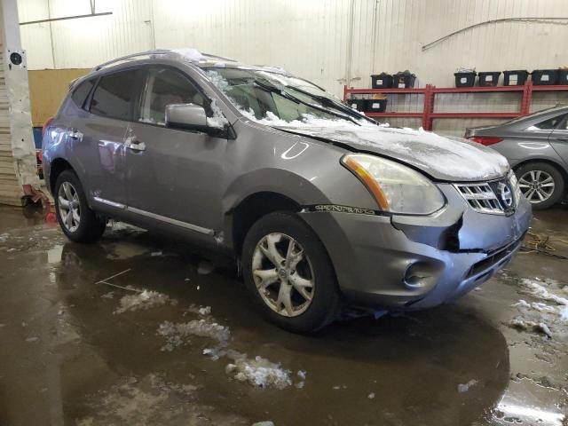 JN8AS5MVXBW677112 - 2011 NISSAN ROGUE S GRAY photo 4