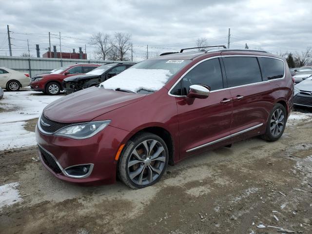 2C4RC1GGXJR106812 - 2018 CHRYSLER PACIFICA LIMITED BURGUNDY photo 1