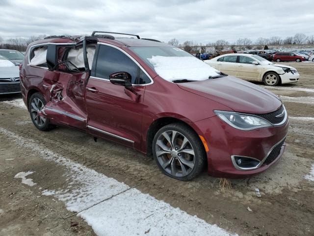 2C4RC1GGXJR106812 - 2018 CHRYSLER PACIFICA LIMITED BURGUNDY photo 4