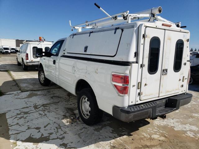 1FTMF1EM4DKE13017 - 2013 FORD F150 WHITE photo 2