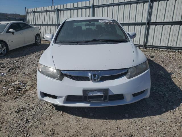 JHMFA3F29AS007860 - 2010 HONDA CIVIC HYBRID WHITE photo 5