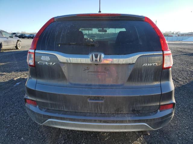 2HKRM4H54GH133327 - 2016 HONDA CR-V EX GRAY photo 6