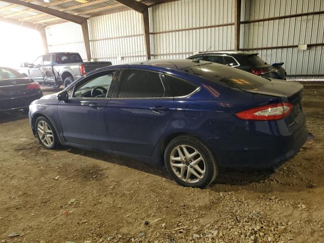 3FA6P0H76FR173012 - 2015 FORD FUSION SE BLUE photo 2