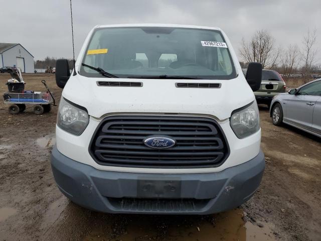 1FTYR2ZMXFKA32767 - 2015 FORD TRANSIT T-250 WHITE photo 5