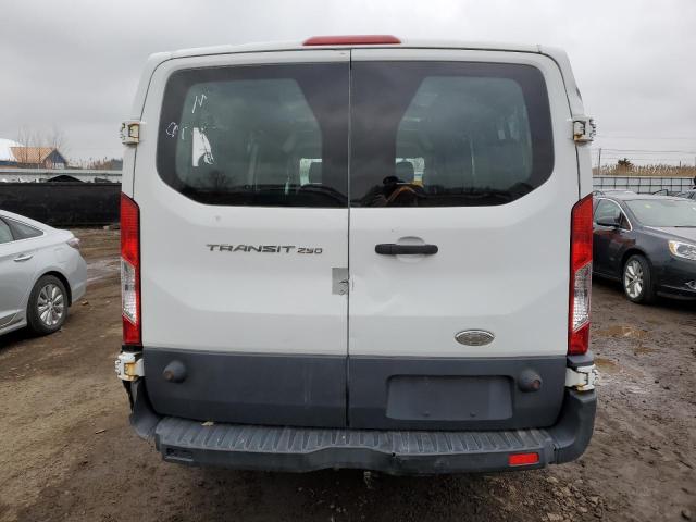 1FTYR2ZMXFKA32767 - 2015 FORD TRANSIT T-250 WHITE photo 6
