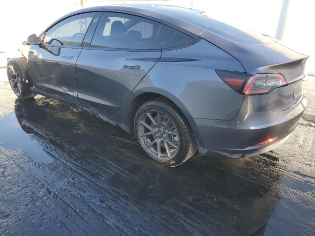 5YJ3E1EA4PF414044 - 2023 TESLA MODEL 3 GRAY photo 2