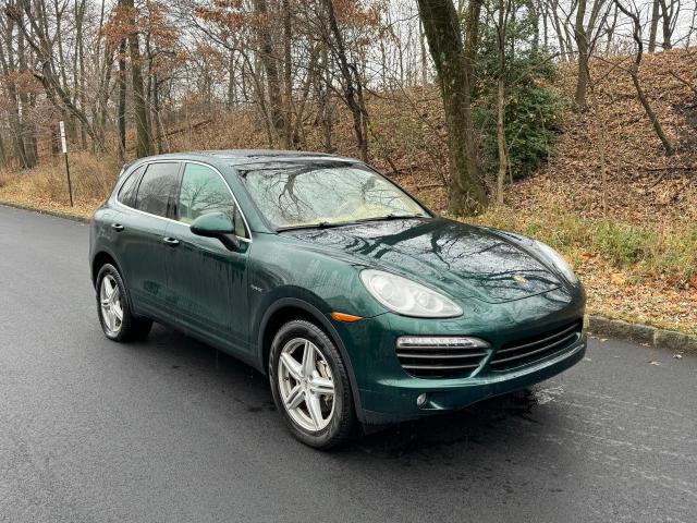 WP1AE2A23BLA92237 - 2011 PORSCHE CAYENNE S HYBRID GREEN photo 1