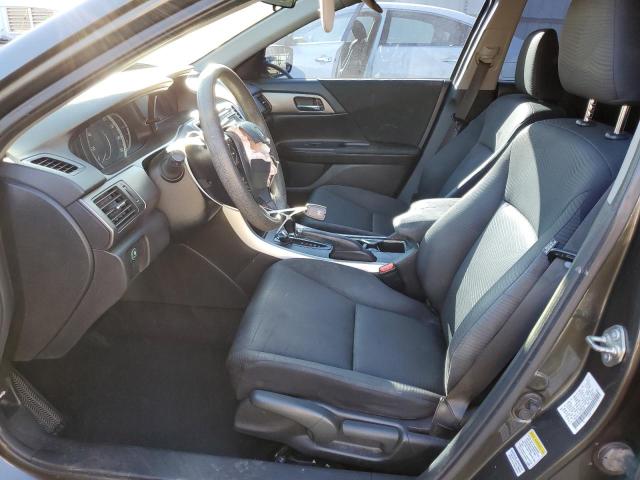 1HGCR2F33EA199046 - 2014 HONDA ACCORD LX GRAY photo 7